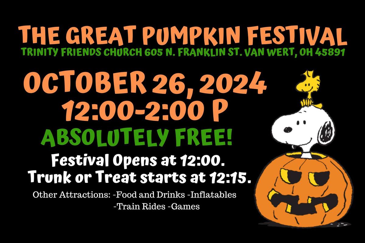 10th annual The Great Pumpkin Festival