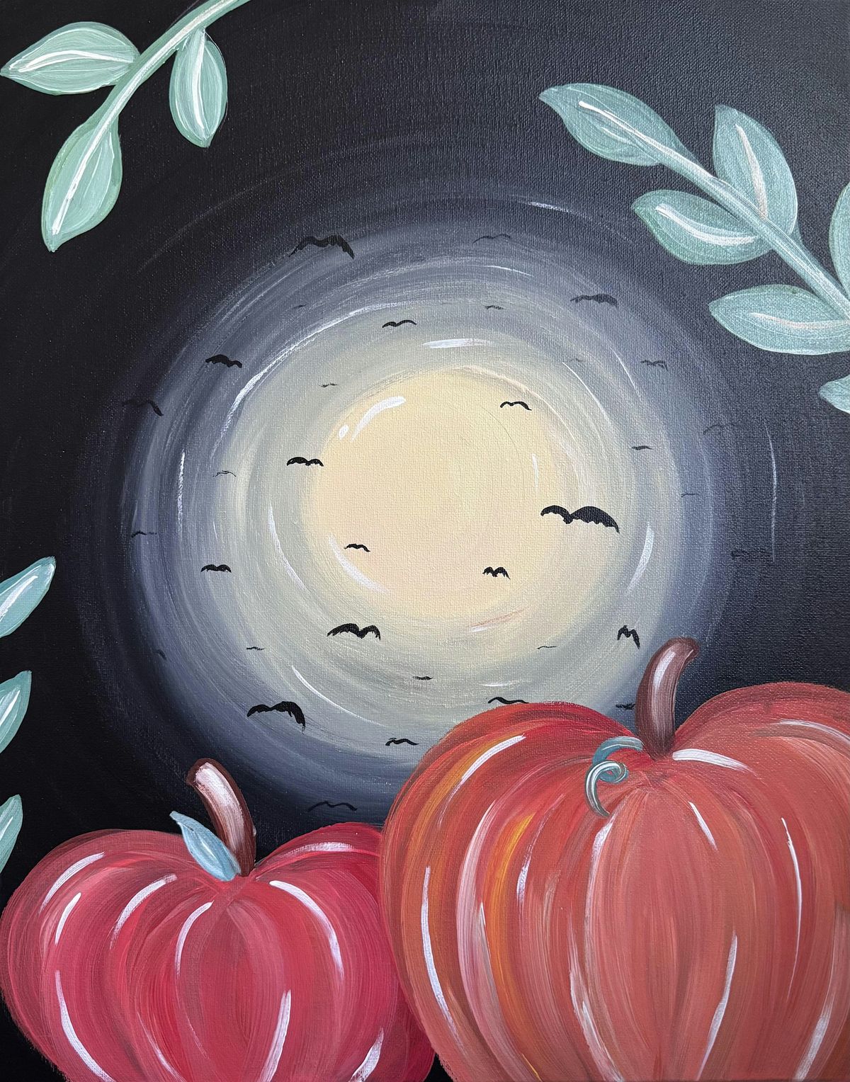 Halloween Pumpkin Paint & Sip