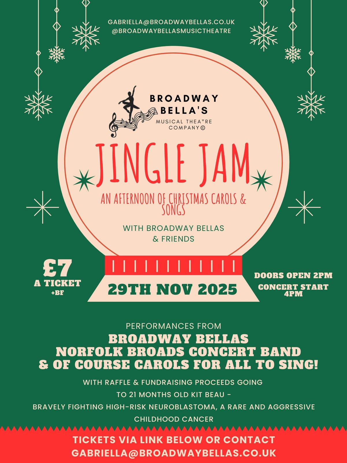 CHRISTMAS CAROLS AT THE MINSTER WITH BROADWAY BELLAS