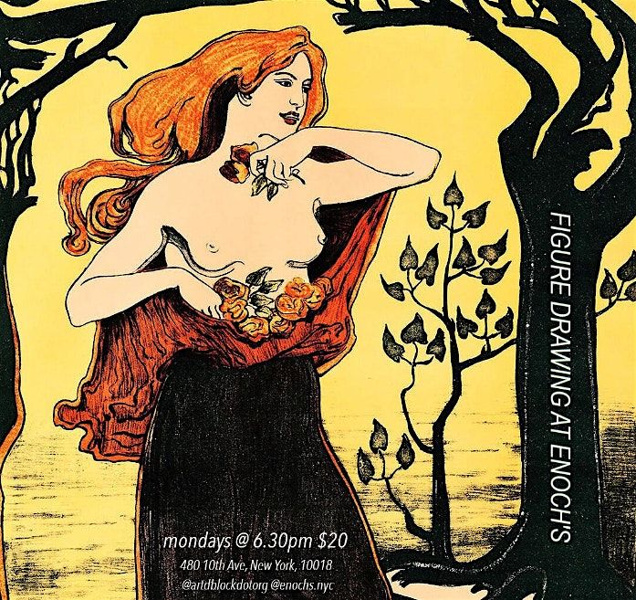 Figure Drawing @ Enoch's Coffee in Hudson Yards Every Monday