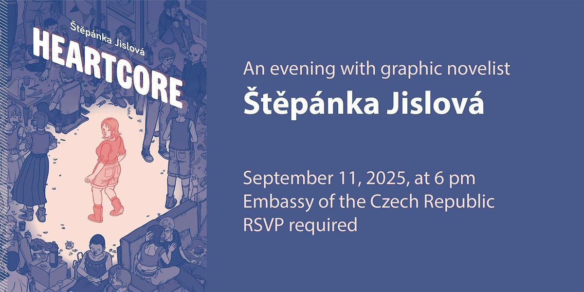 An Evening with Graphic Novelist \u0160t\u011bp\u00e1nka Jislov\u00e1