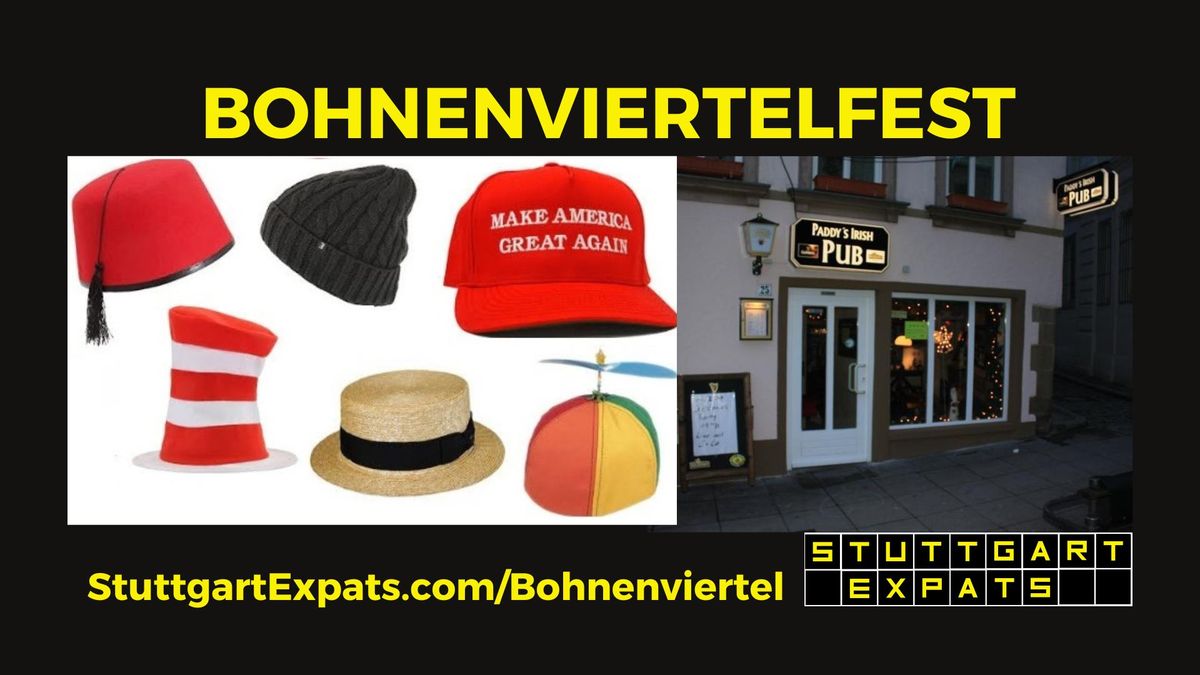 Bohnenviertelfest Hat Party