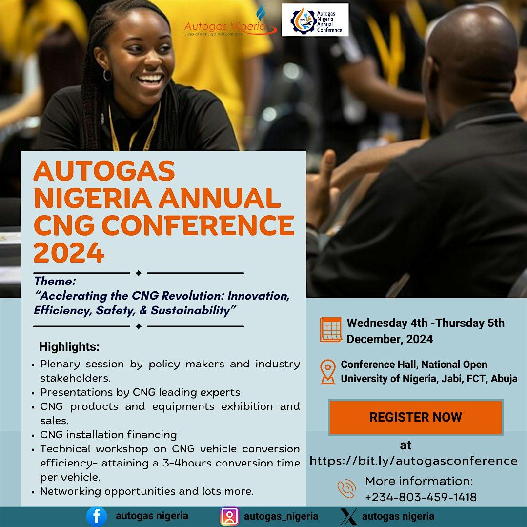 Autogas Nigeria Annual CNG Conference 2024