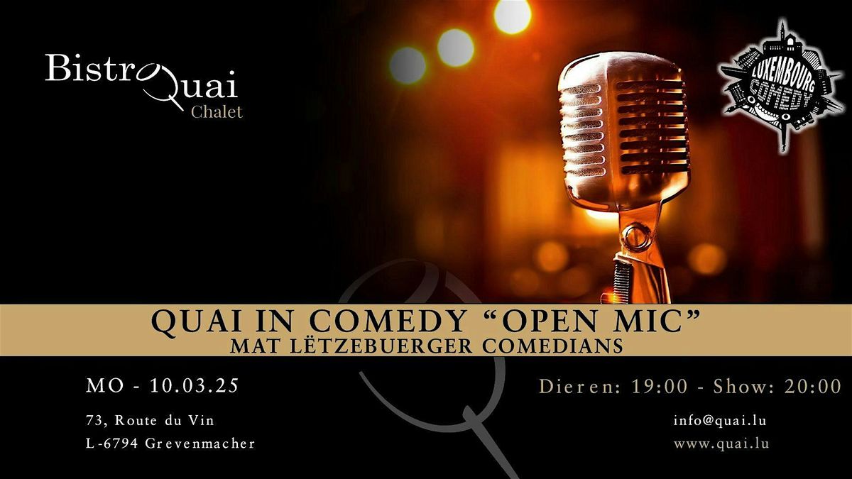 Quai in Comedy am Chalet - 10.03.2025