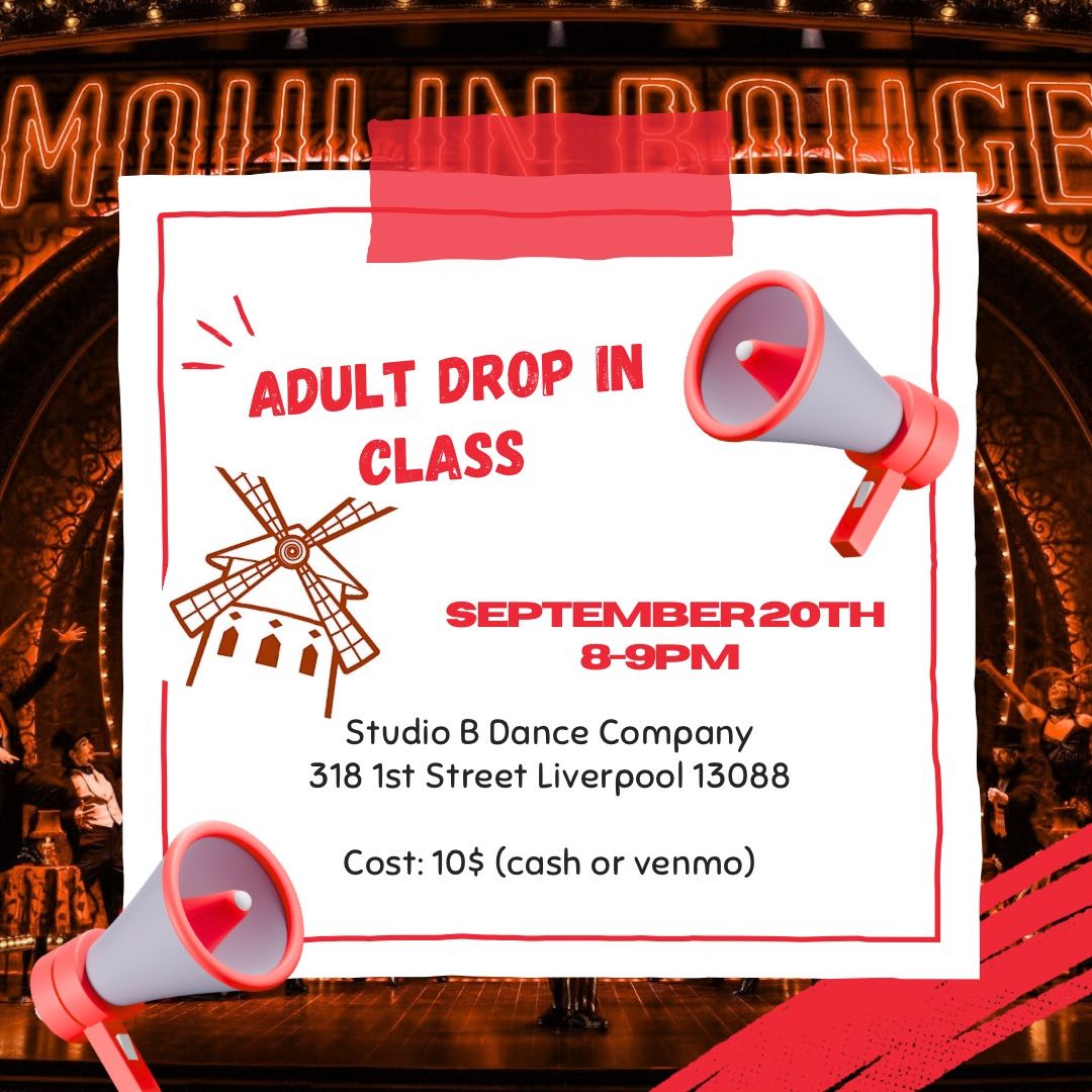 Adult Drop In Dance Class! 