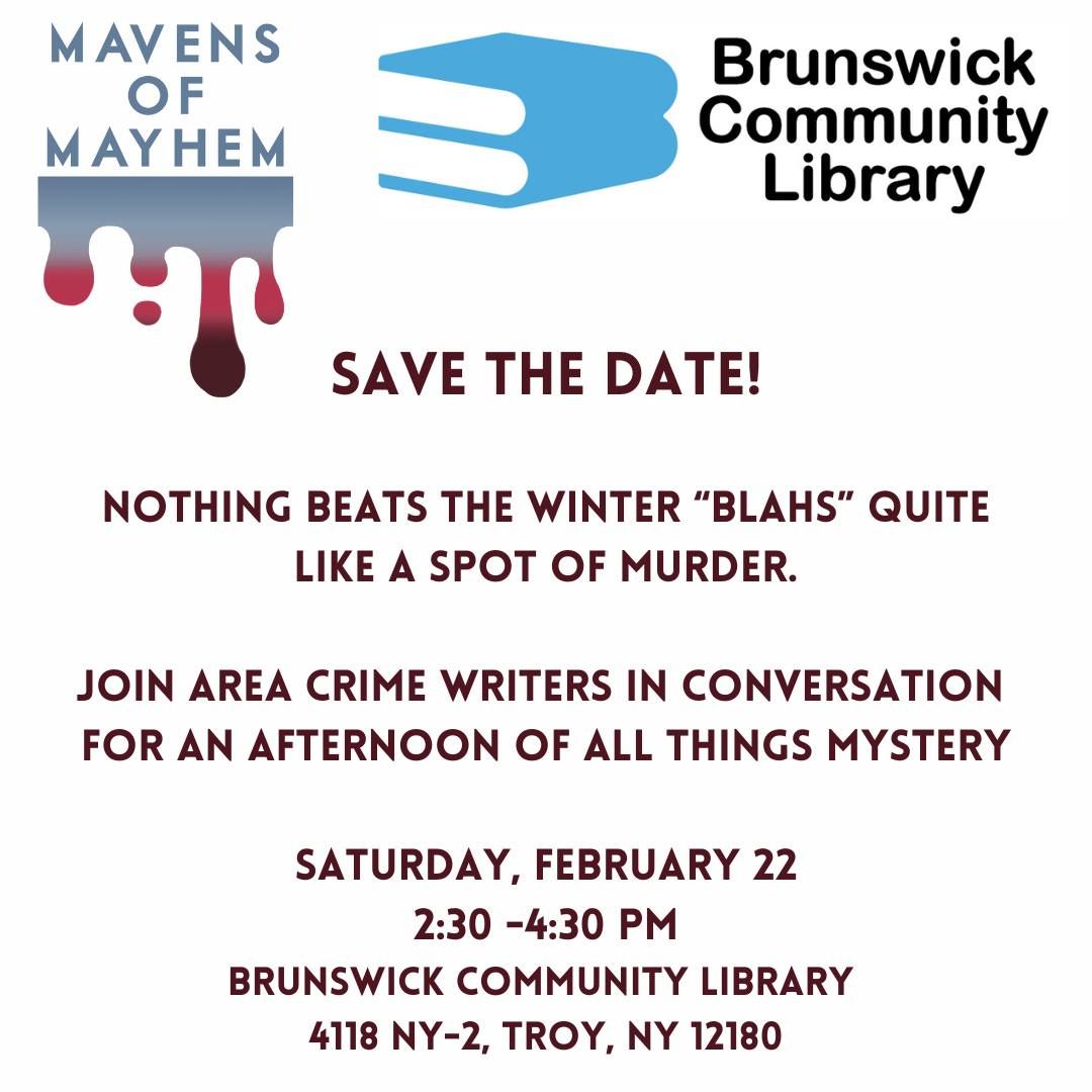 Mavens of Mayhem - Crime Writers at the Library!