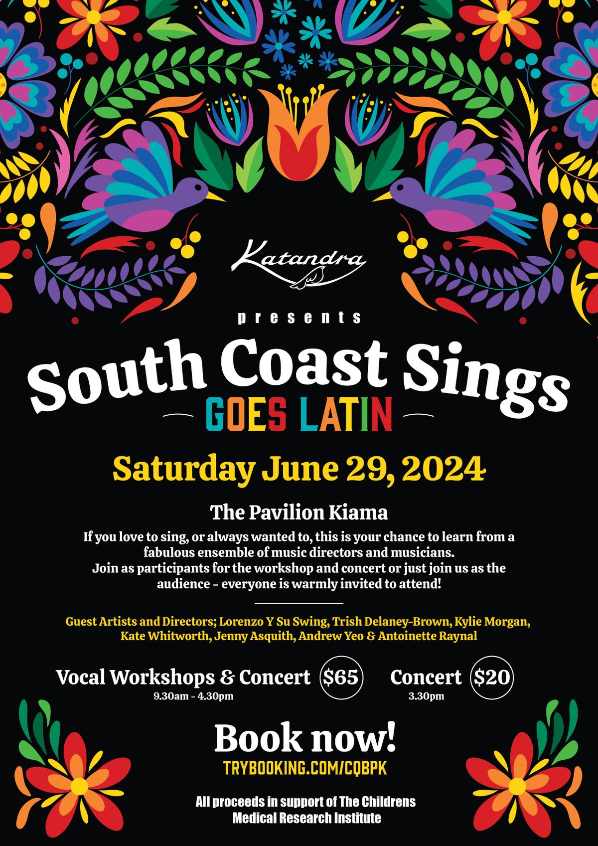 South Coast Sings ~ goes Latin !