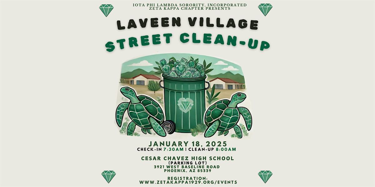 MLK Day of Service: Laveen Village Street Clean Up