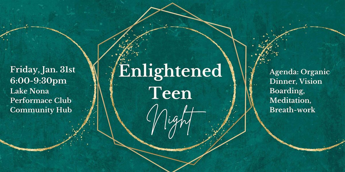 Enlightened Teen Night: Vision Board Workshop