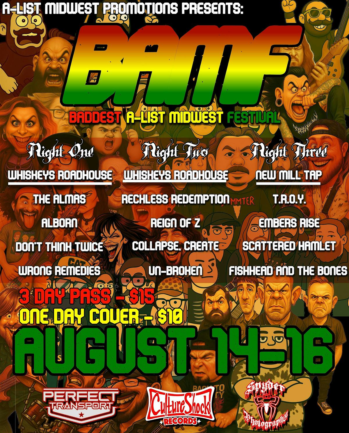 BAMF: Baddest A-list Midwest Festival
