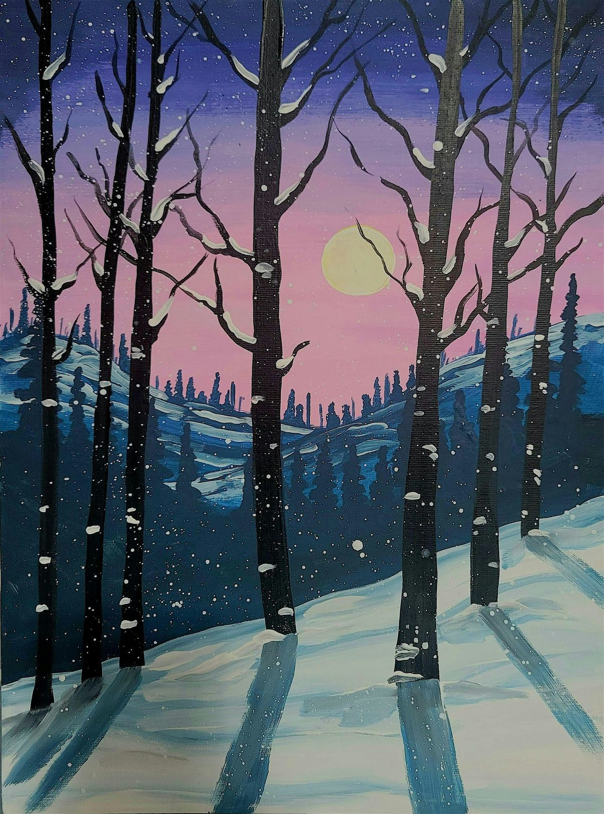 Winter's Coming - SteepleJack Brewery Paint and Sip