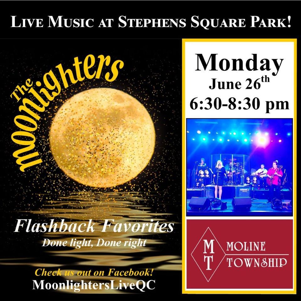 The Moonlighters debut show at Stephens Square Park in Moline, IL!   