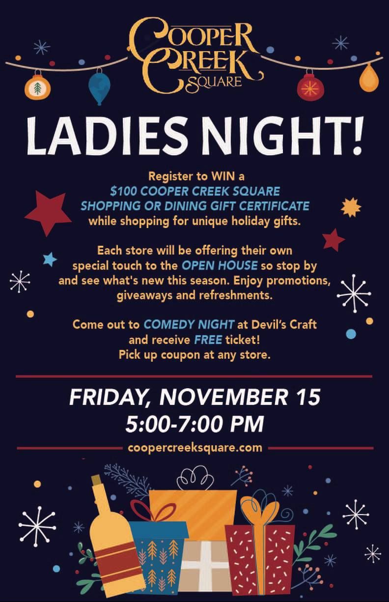 Cooper Creek Square's Ladies Night