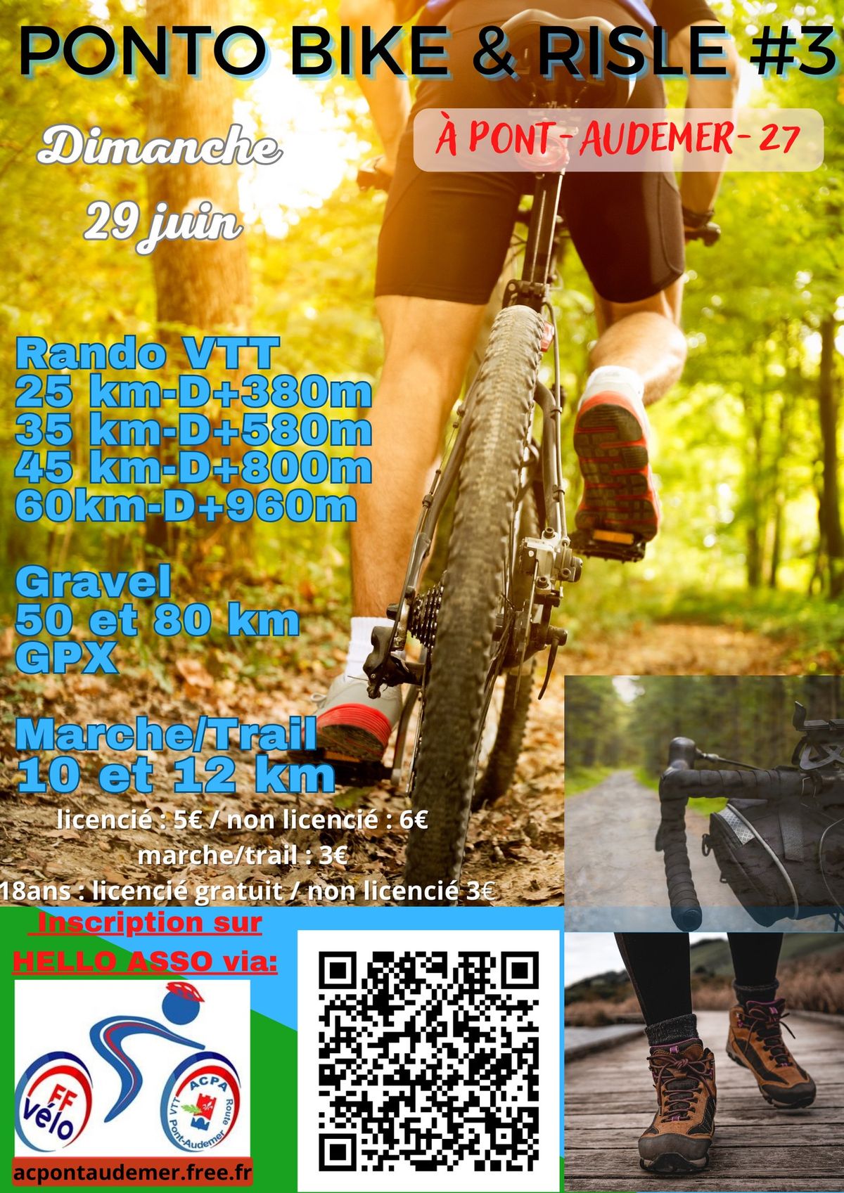 Rando VTT: Ponto Bike & Risle