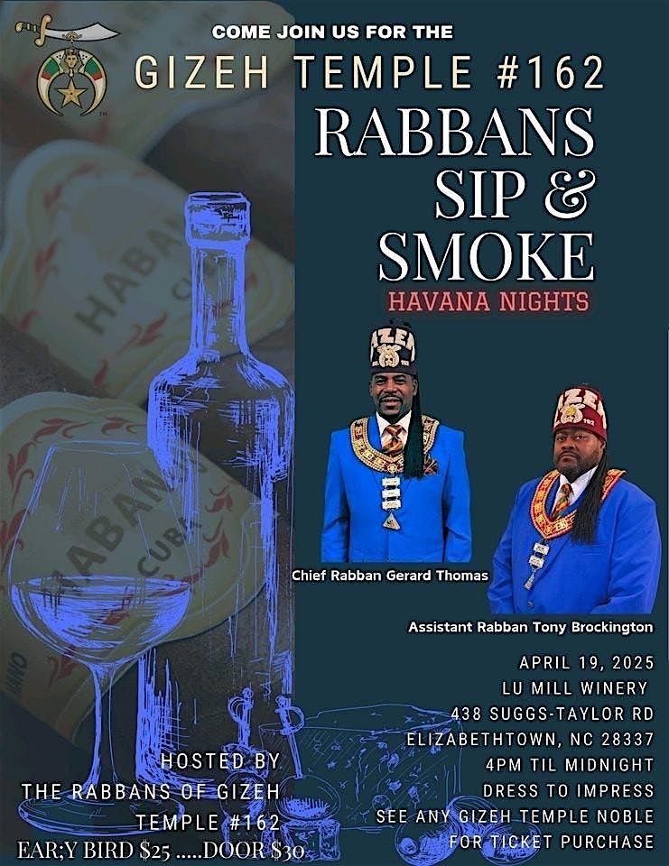 Gizeh 162 Rabban Sip & Smoke