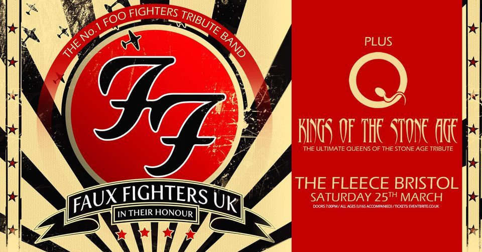 Faux Fighters UK + Kings Of The Stone Age at The Fleece, Bristol 25\/03\/23