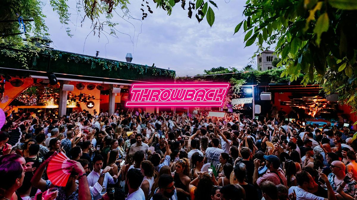 Throwback - 8th Anniversary (Back to 80s, 90s & 00s) at La Terrrazza