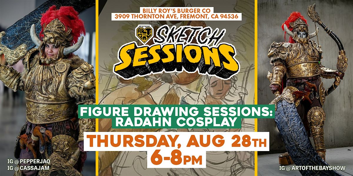 Figure Drawing Sessions: Radahn Cosplay | Fremont