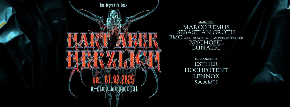 HART ABER HERZLICH - the legend is back! Marco Remus, Sebastian Groth, BMG and many more