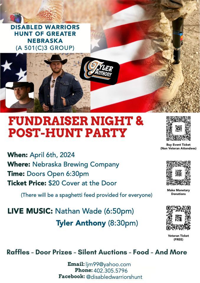 Disabled Warriors Hunt Of Greater Nebraska Fundraiser