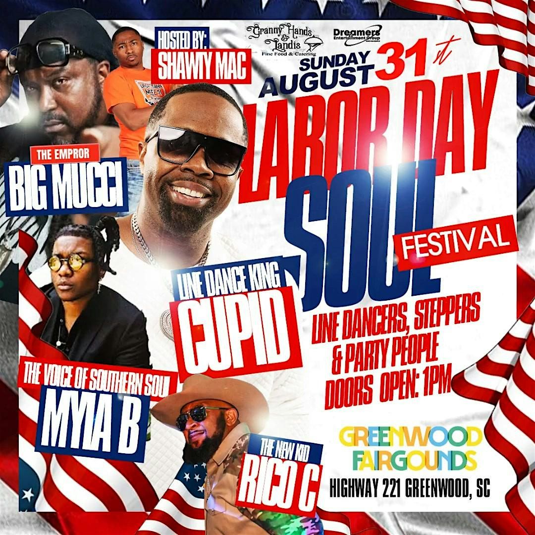 LABOR DAY SOUL FESTIVAL featuring CUPID, BIG MUCCI & MORE!