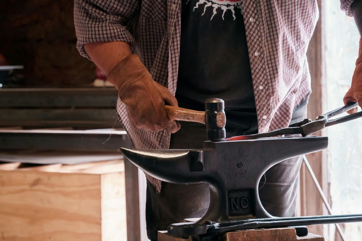 Introduction to Blacksmithing: Scrolls & Twists (September 28th, 2025)