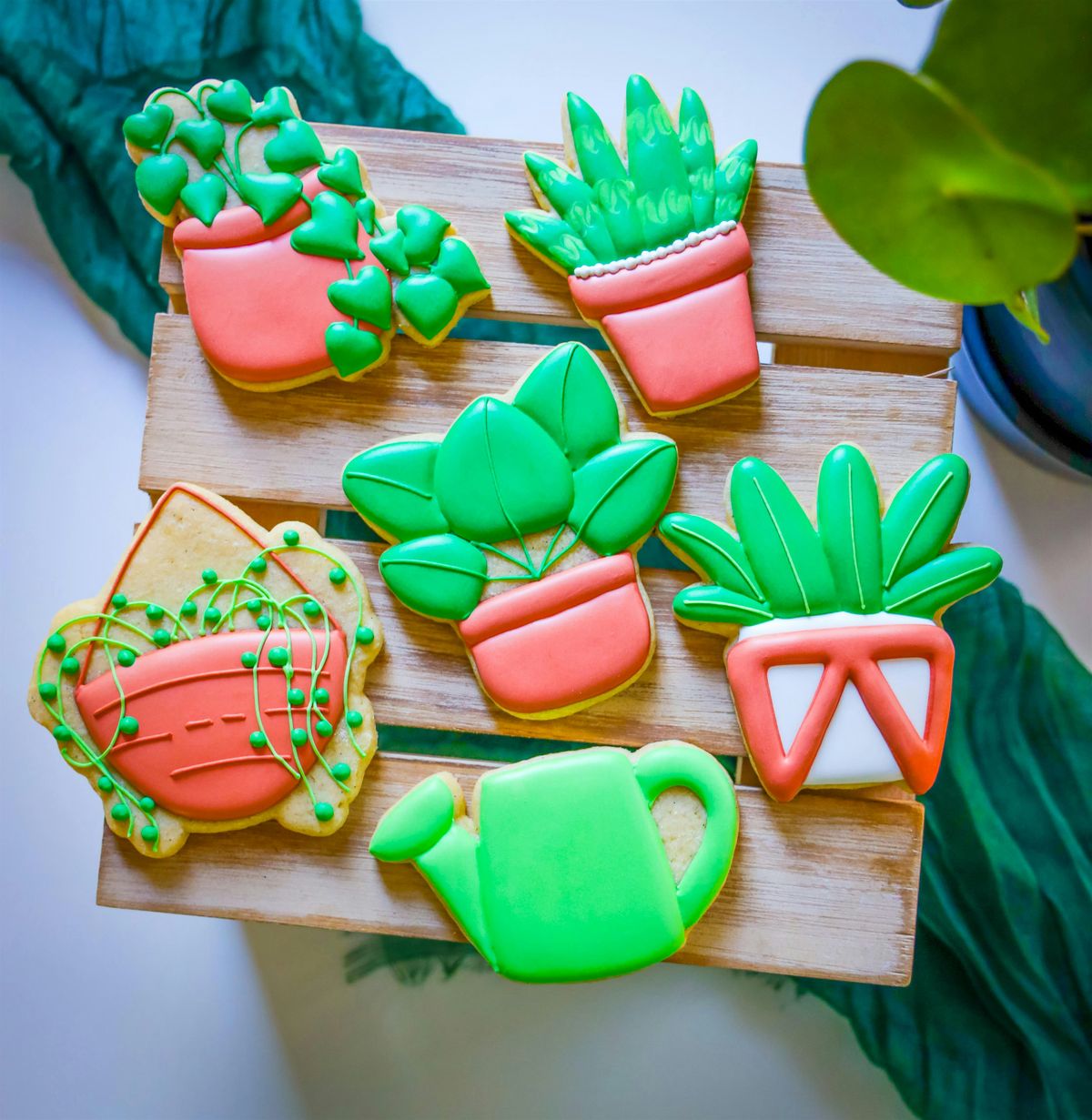 UnbeLEAFable Cookie Decorating Class - Phoenix