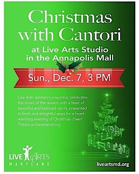 Live Arts Maryland presents Christmas with Cantori