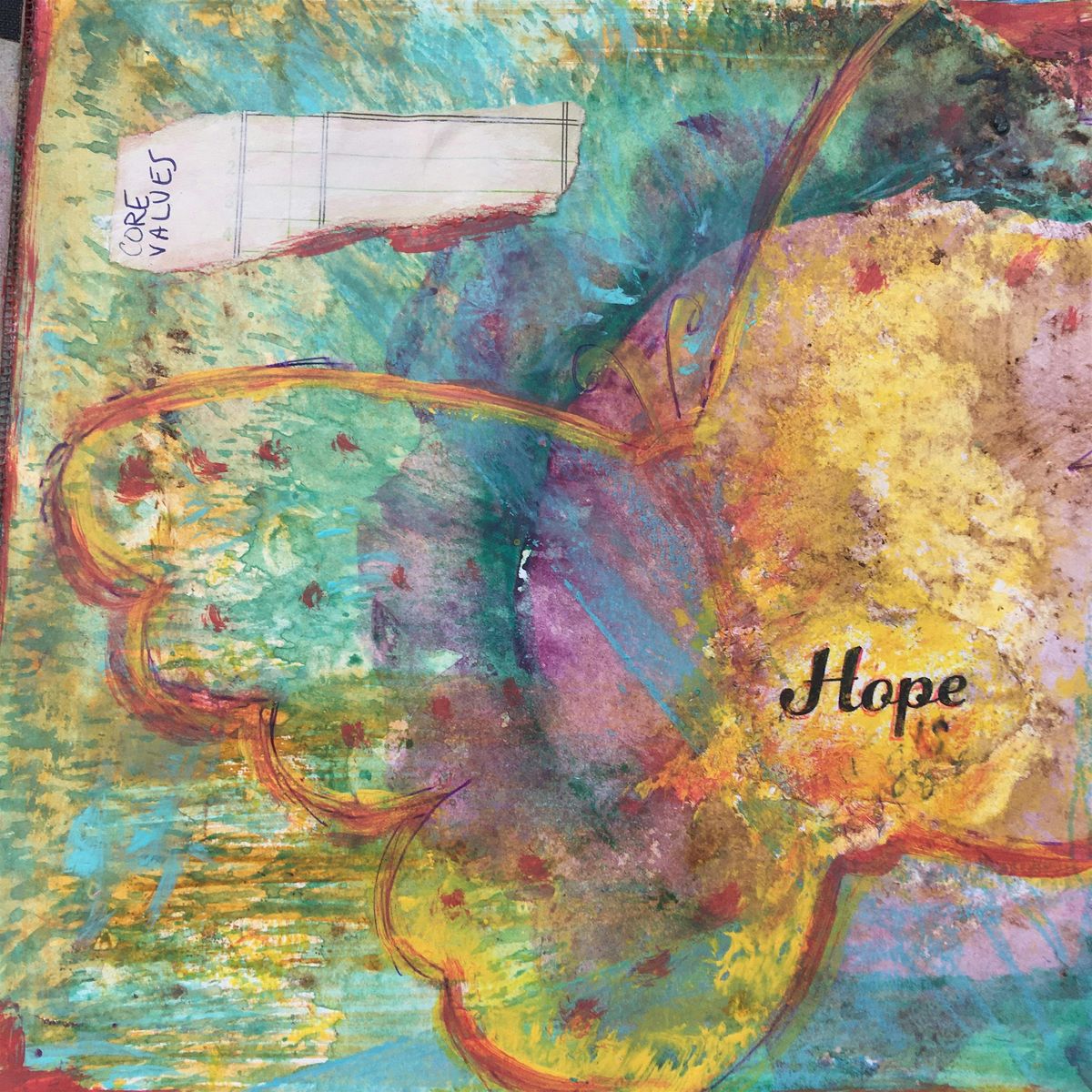 Creative Affirmations Art Journaling