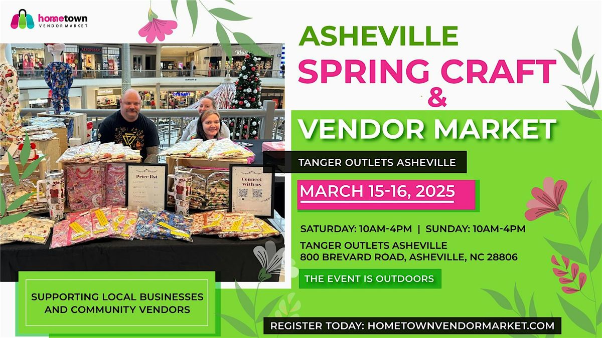 Asheville Spring Craft and Vendor Market