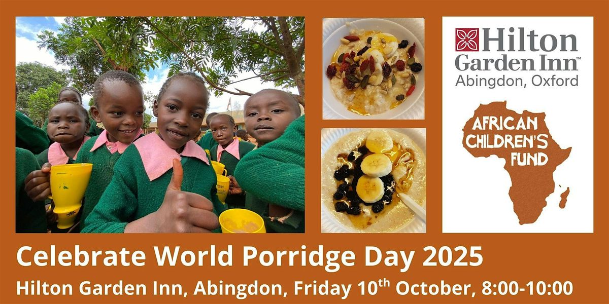World Porridge Day Breakfast