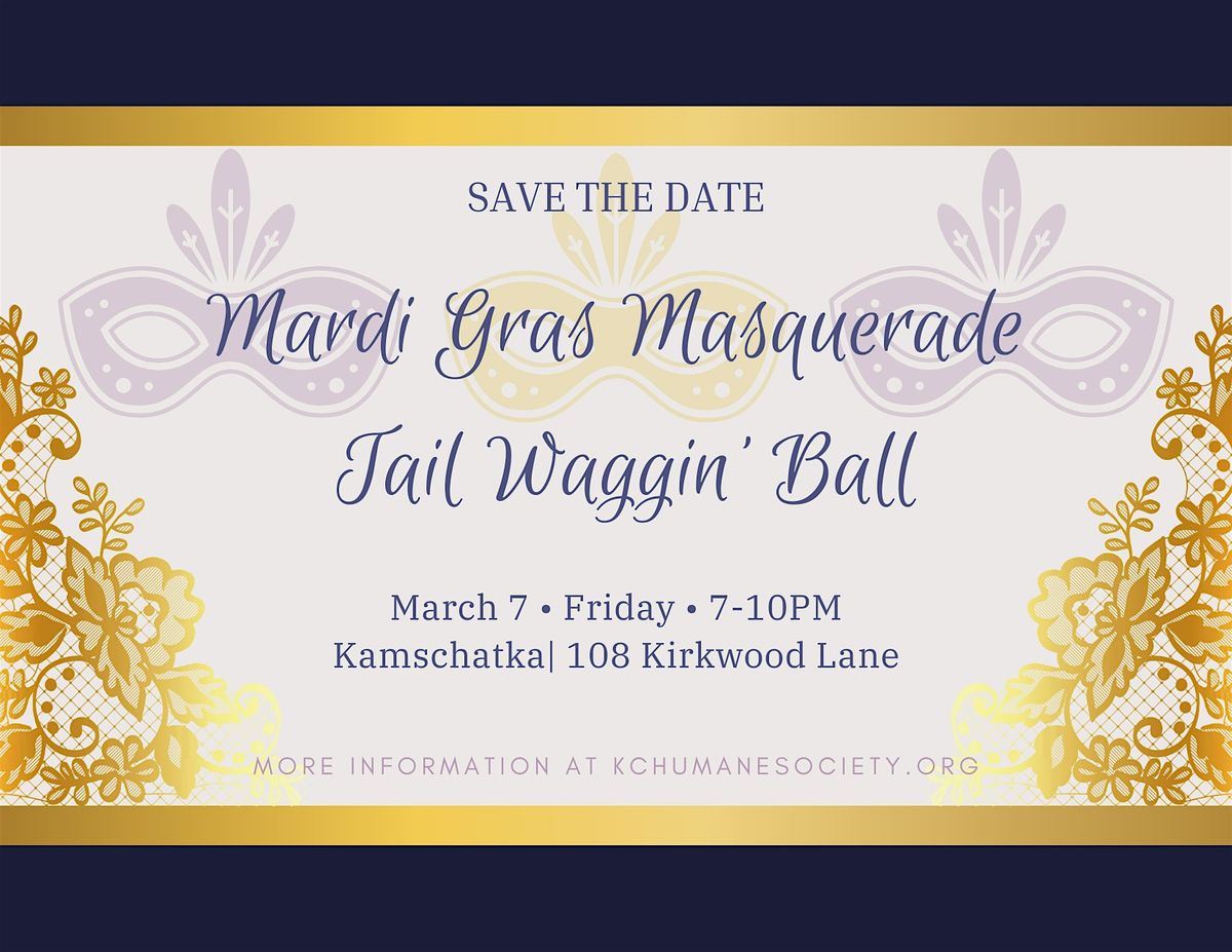 2025 Tail Waggin' Masquerade Ball