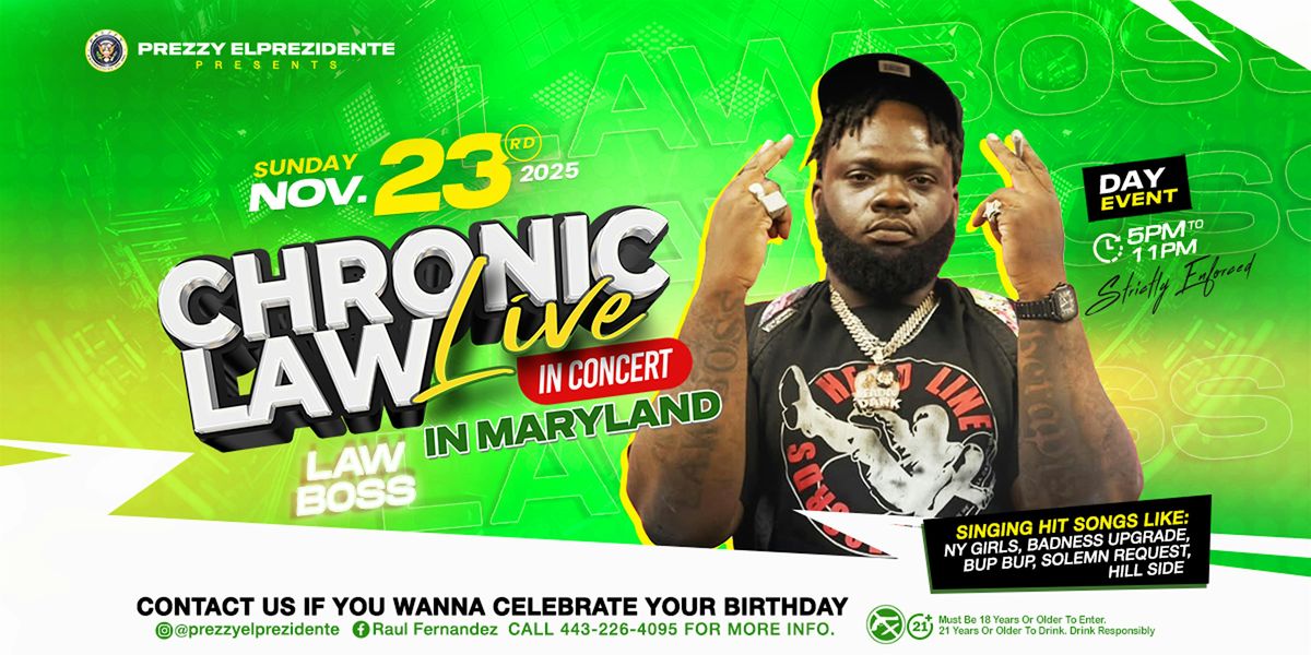 Chronic Law Live In Concert