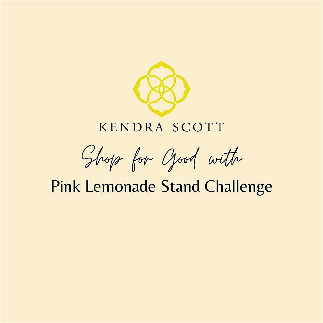 Kendra Gives Back Event with Pink Lemonade Stand Challenge