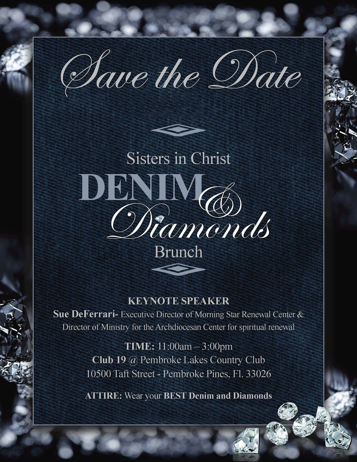 Denim & Diamonds Brunch