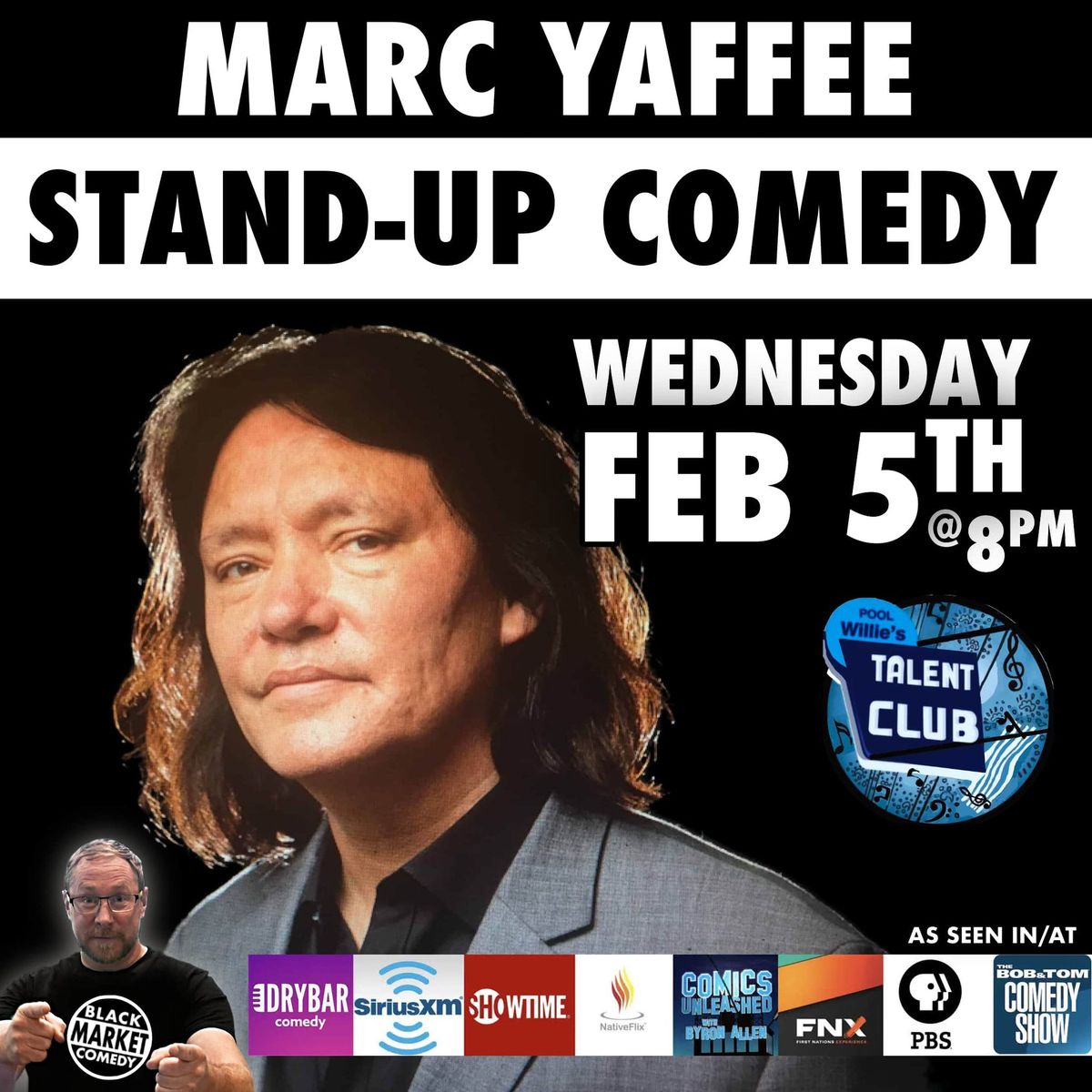 Marc Yaffee - Comedy Night at Talent Club Live