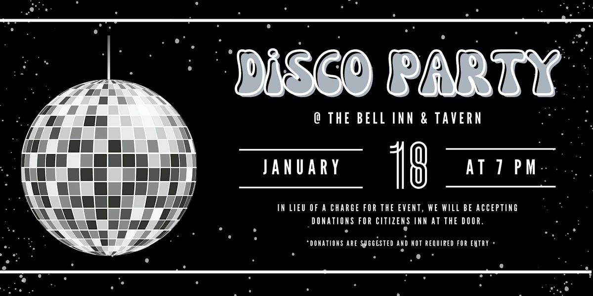 Disco Party at The Bell Inn & Tavern