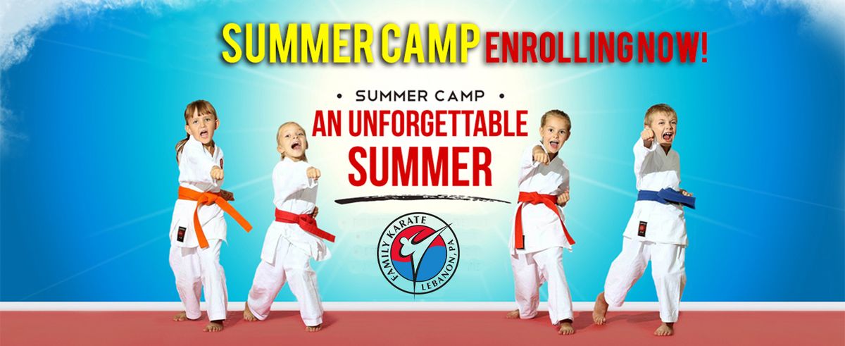 Family Karate Summer Camp