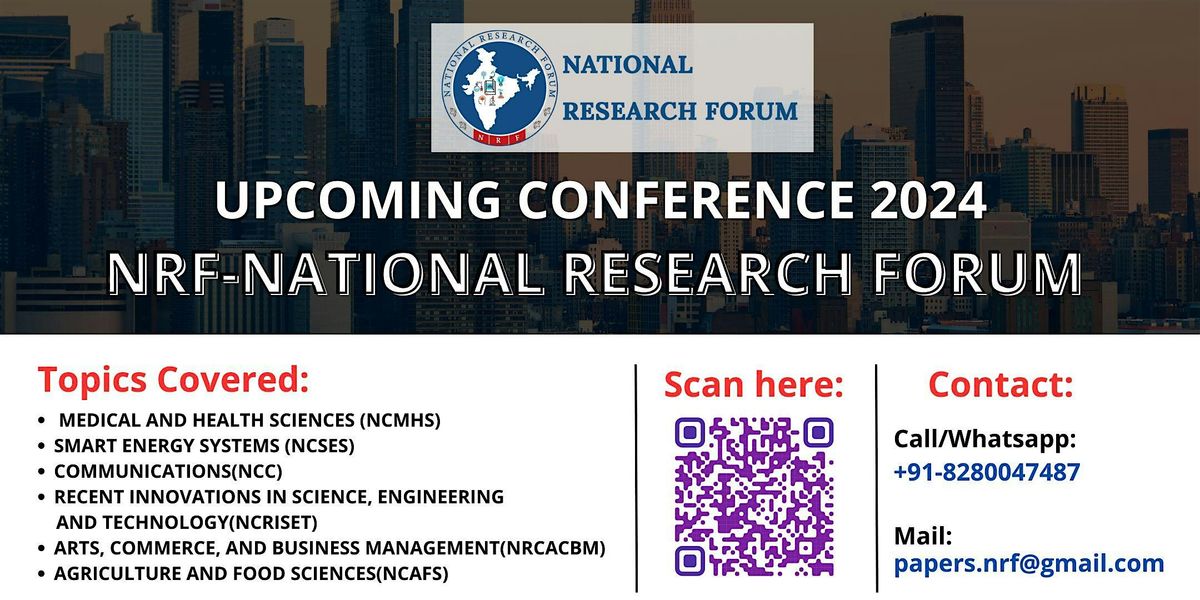 National Research Conference on Arts, Commerce, and Business Management