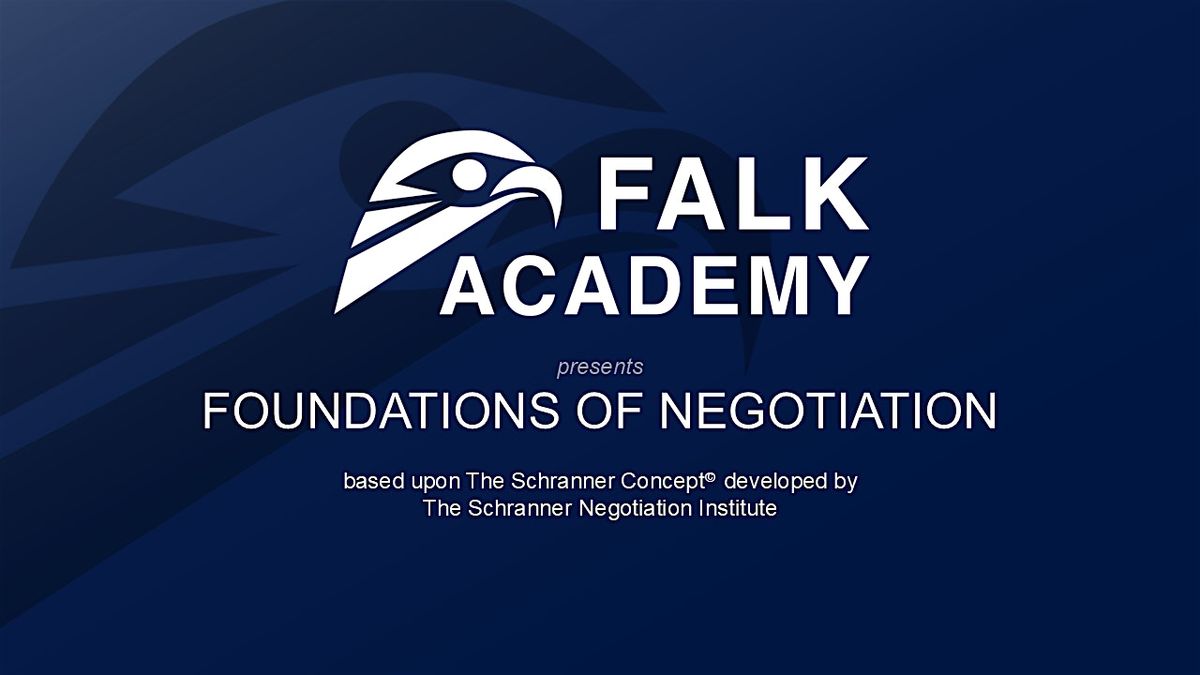Foundations of Negotiation