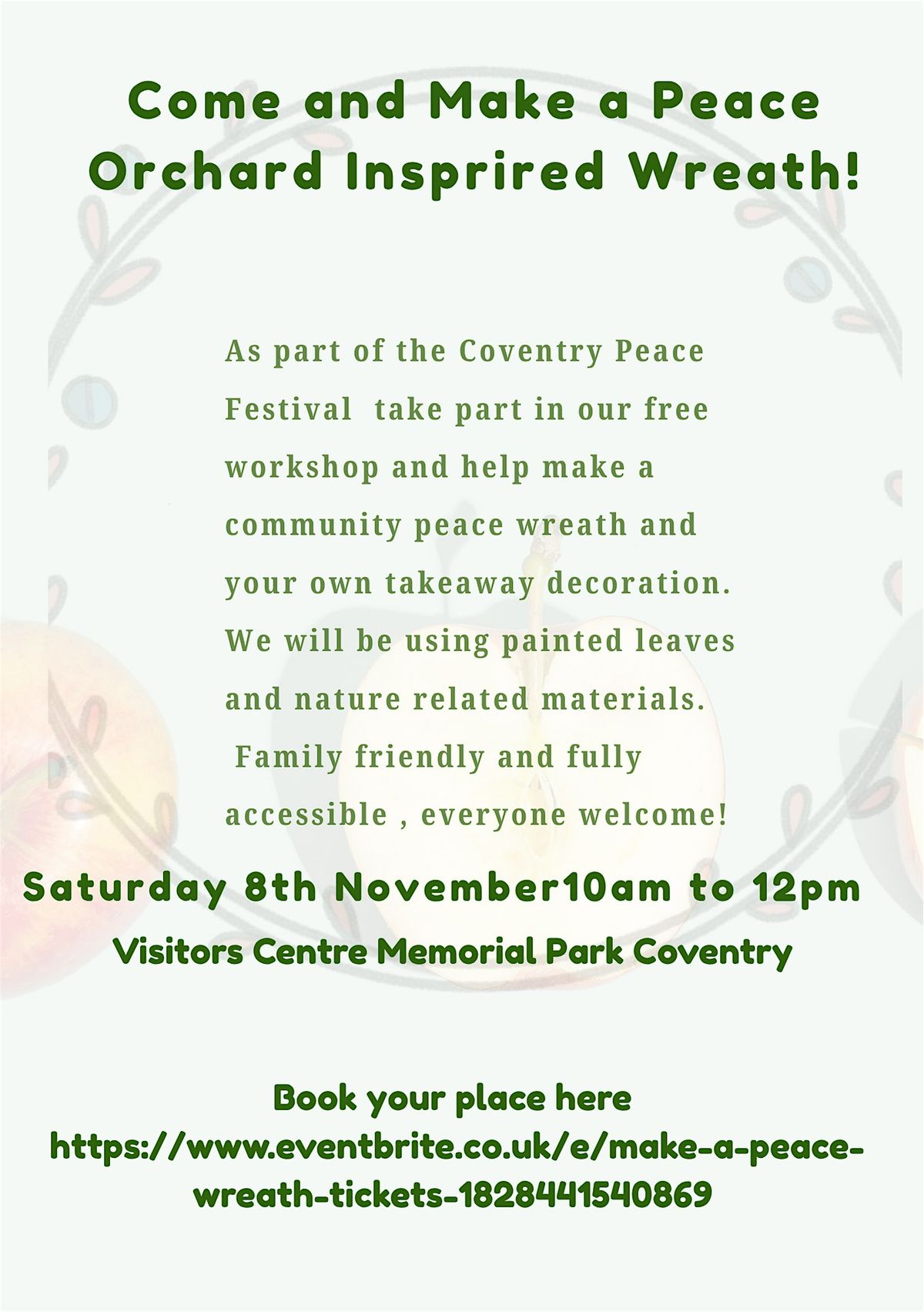 Make A Peace Wreath!