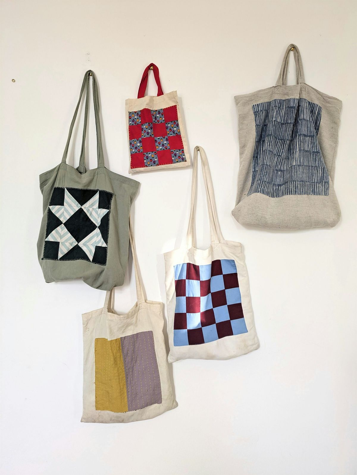 Upcycle Patchwork Tote bags