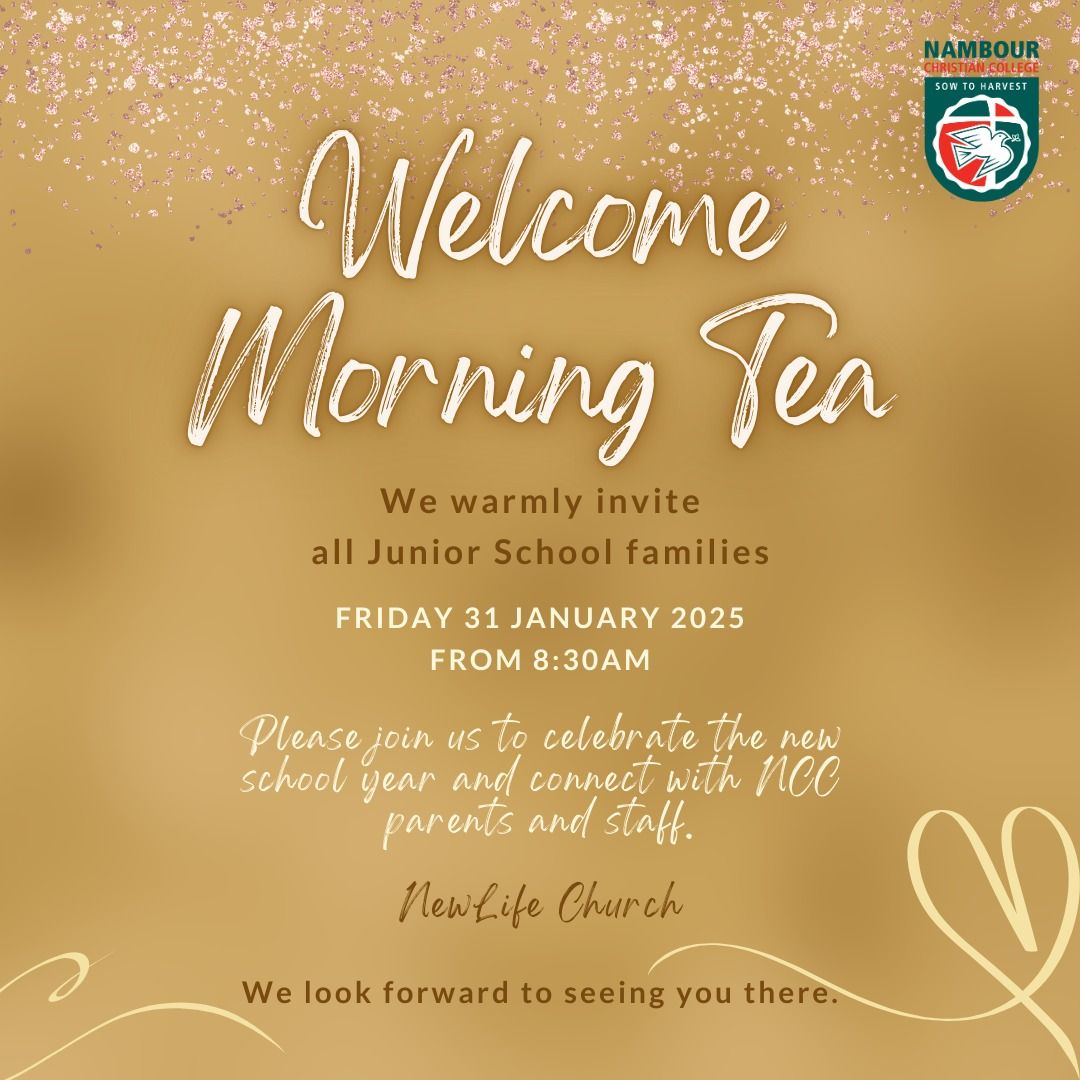 Welcome Morning Tea 2025 (Junior School)