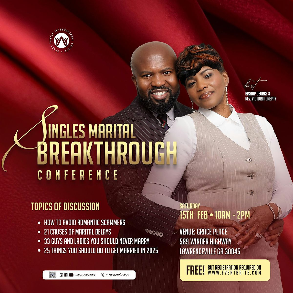 Singles Marital Breakthrough Conference 2025