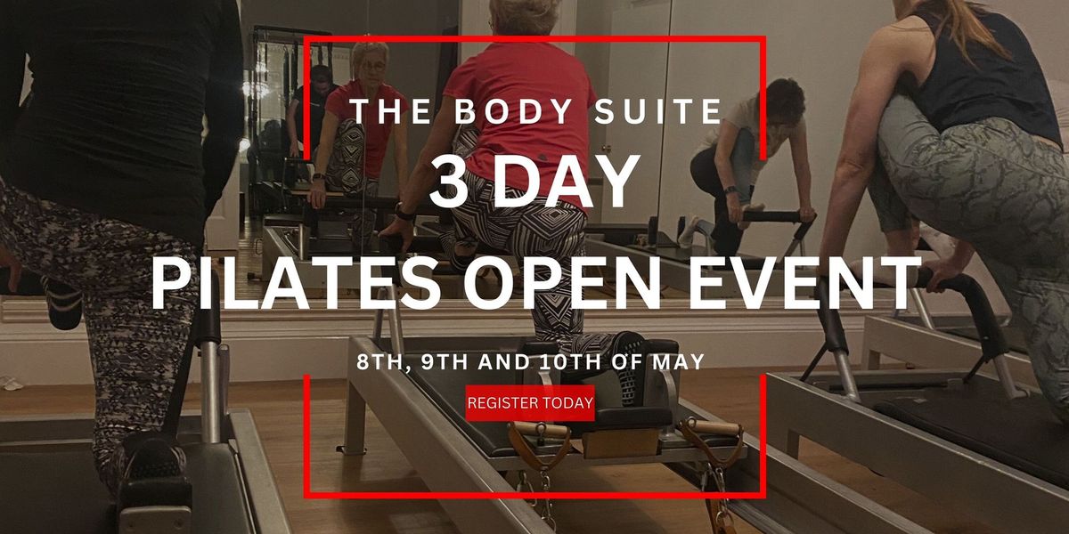 3 Day Pilates Open Event
