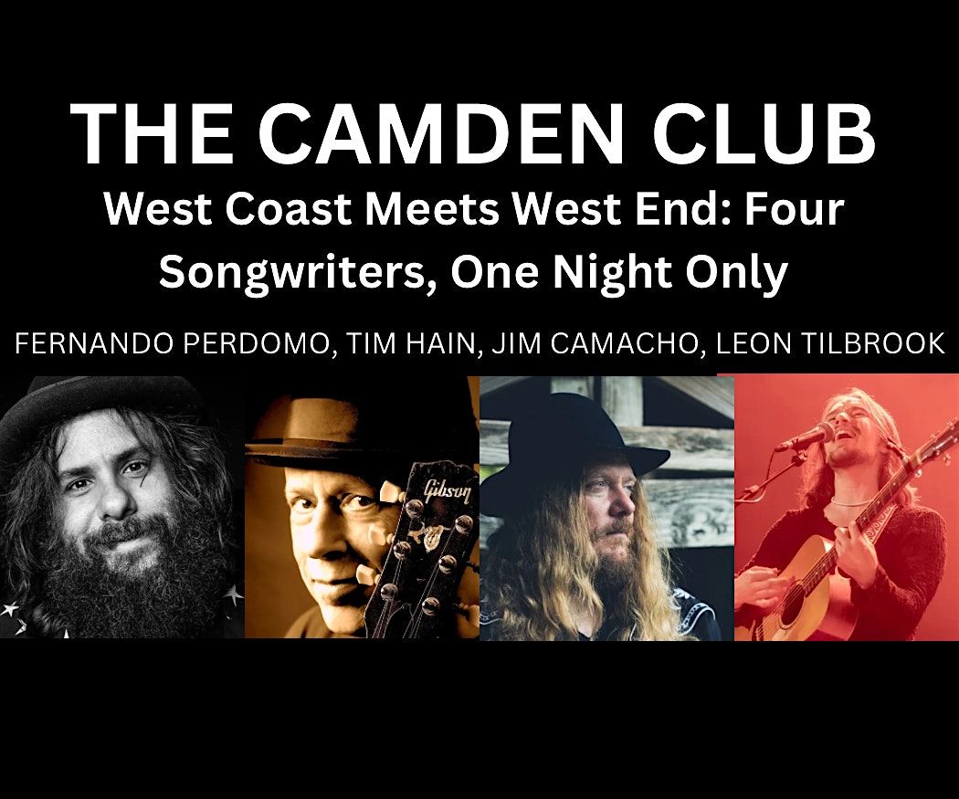 Jim Camacho, Fernando Perdomo, Tim Hain, Leon Tilbrook -The Camden Club \u00a310