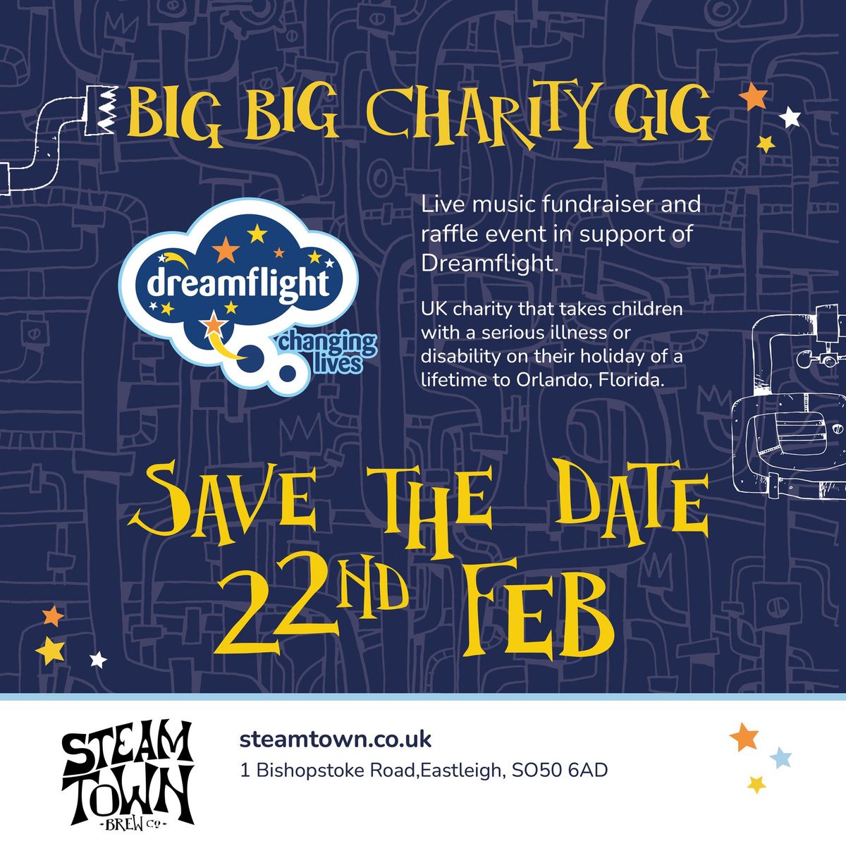 The BIG BIG Charity Gig in support of Dreamflight