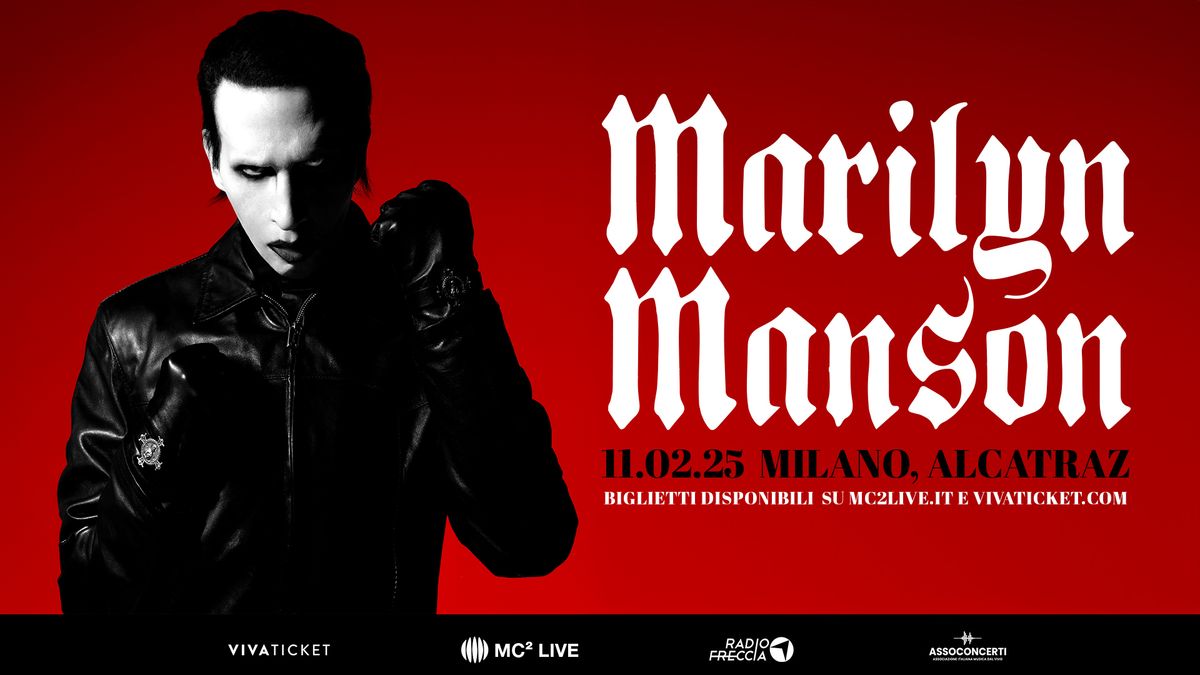 Marilyn Manson in concerto a Milano - European Tour 2025