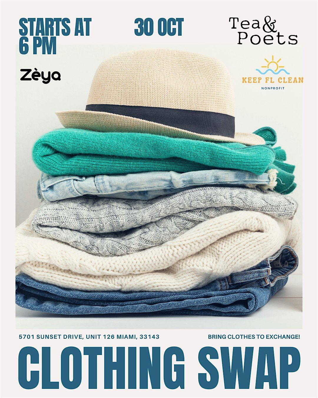 Clothing Swap  by Keep FL Clean x Z\u00c8YA