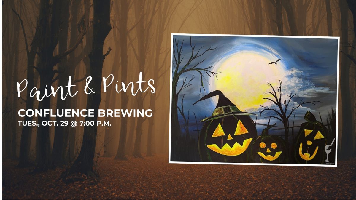 Paint & Pints at Confluence Brewing!